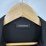 Nadine Merabi Top Womens XL Black Silk Touch Polyester Feather Cuffs Whimsigoth Photo 5