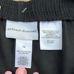 Alfred Dunner  Black Size 16‎ Proportioned Medium Classic Elastic Waist Pants NWT Photo 6