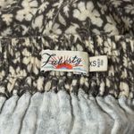 Faherty Dream Cotton Gauze Valentina Midi Skirt Floral Size XS Green Photo 2