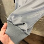 Adidas Vintage 80s Gray & Blue Full Zip Embroidered Track Jacket Small S Photo 4