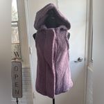 Koolaburra By Ugg Brushed Back Cozy Hooded Vest Purple Photo 1