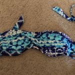 Delia strapless bikini top Blue Photo 0