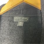 Barefoot Dreams Barefoot Jeans Cozy Waterfall Black Cardigan Sweater Size Small Medium Photo 4