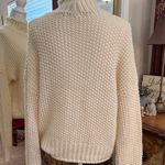 Isalis  Cozy Cream Knit Turtleneck Sweater Photo 3