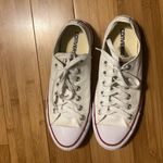 Converse  All Star Unisex Chuck Taylor Low Top White Sneakers Women’s 9 & Men’s 7 Photo 1