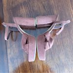 A New Day Like New Women's Tan Faux Suede Brown Platform Heels Photo 3