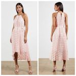 Ted Baker đź’• LONDONđź’• Sasski Pleated Maxi Dress ~ Light Pink US 8-10 NWT Photo 1