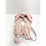 Louise et Cie Louise et Cie Flats Womens Size 6 Pink Pointed Toe Leather Ankle Strap Textured Photo 4