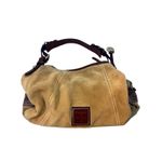 Dooney & Bourke  Small East West Slouch Suede Shoulder Bag Camel Brown Photo 13