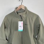 Marmot  Womens Alsek Jacket Size Large Sage Green Soft Shell Outdoor Coat Photo 2