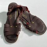 KINO Genuine Leather Sandals Made in Key West Florida in Oxblood Burgundy Size 8 Purple Photo 0