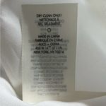 Alice + Olivia  Mateo Wide Leg Ruffle Sleeve Black White Jumpsuit Size 6 NWT Photo 7