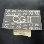 VTG CGII Black Red Plaid Pleated Skirt Dress Button Front Women Sz 12 Christmas Photo 2