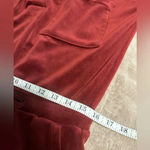 Lou & grey  Loft Velour Jumpsuit Size Small Holiday Festive Comfy Velvet Photo 4