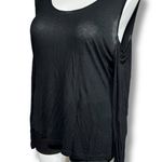 Jennifer Lopez Womens T Shirt Top Cold Shoulder Long Sleeve Scoop Neck Black XL Photo 5