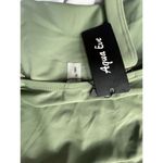 Aqua Eve Tankini Top Women Padded Adjustable GREEN Size 18W NWT Photo 3