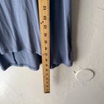 LOGO Layers Tank Top Womens Large Blue Sleeveless Rayon Spandex Tunic Stretchy Photo 3