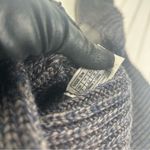 UGG  Australia Classic Cozy Knit Button Boots Blue/Gray Knit Sweater Boots Sz 7 Photo 8