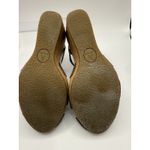 Clarks Artisan Alameda Womens Bronze Metallic Leather Cork Wedge Sandal 8.5M Photo 2