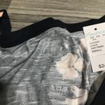 Maurice's  Floral Navy Blue Long Sleeve Shirt; small women’s; New Photo 1