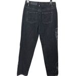 Maniere De Voir  Line Art Mom Jeans Black 10 Photo 5