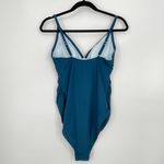 Cupshe Womens Blue Ruched Bust One Photo 8