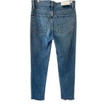 RE/DONE  Originals High Rise Ankle Crop Jeans Light 22 Wash Size 26 Gently Used Photo 2