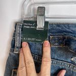 Wild Fable NWT Mid Rise Baggy Denim Jean Slouchy Back Cinch Tab Size 4/29 Photo 7