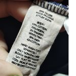 Soft Surroundings  Size M Navy Gauzy Linen Cotton Blend Trim Dolman Sleeve Top Photo 5