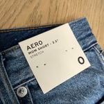 Aeropostale NWT Aero Stretch Mom Jean Shorts Distressed Denim 3.5” Inseam Women’s Size 0 Photo 2