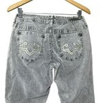 EXPRESS ReRock for  Womens Gray Acid Wash Corduroy‎ Pants Skinny Jeans Sz 8 Photo 3