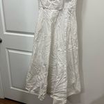 Mozh Mozh White Basketweave Petra Dress Size Medium $700 Photo 2