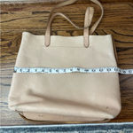 Madewell Light Creame Leather Bag Photo 4
