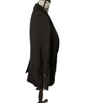 DKNY Jeans Black Jacket w/ Zipper Sleeves Size 10 Size M Photo 3