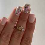 Midi ring about a size 4 Pink Photo 1