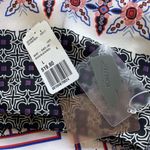 Forever 21  Womens L Knee Length Straight Pencil Skirt Back Zip & Slit Geo Floral Photo 3