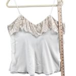 Flora Nikrooz UO Cami Top XS Cream Lace Semi Sheer Coquette Feminine Fairy NEW Photo 5
