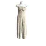 Urban Outfitters NWT  Beige Strapless Jumpsuit Photo 1
