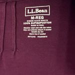 LL Bean Supima Cotton Cardigan and Tank Top Set Deep Purple Womens Medium Small Photo 5