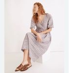 Madewell Women’s Marianna Puff-Sleeve Midi Dress in Dream-On Daisies Photo 1