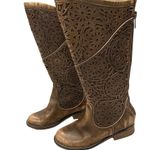 Circle G by Corral P5102 Brown Laser Cut Riding Boots Photo 2