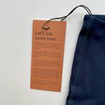 Girlfriend Collective  Bianca Sports Bra One Shoulder Skyline Blue Size XL NEW Photo 5