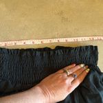 SheIn  Black Ruffled Bubble Mini Skirt for Night Out Photo 2