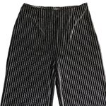 Forever 21 Glitter Metallic Striped Flared High Rise Pants Photo 4