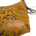 NWT Bottega Fiorentina Tan Suede Shoulder Bag Photo 1