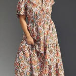 Anthropologie Somerset Floral Paisley Maxi Dress size 2x Photo 0