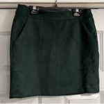 VERO MODA  Dark Green mini Skirt Photo 1