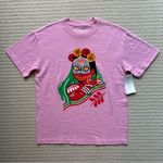 Dia Pacheco x Golden Hour Pink Graphic Tee Size M Photo 0
