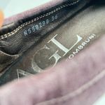 AGL ATTILIO GIUSTI Leombruni Black Toe Cap Ballet Flats Womens EU 36 US … Purple Size 6 Photo 3