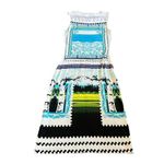 Mary Katrantzou Sleeveless Bodycon Sheath Dress Bird Bold Unique Size Small White Photo 9